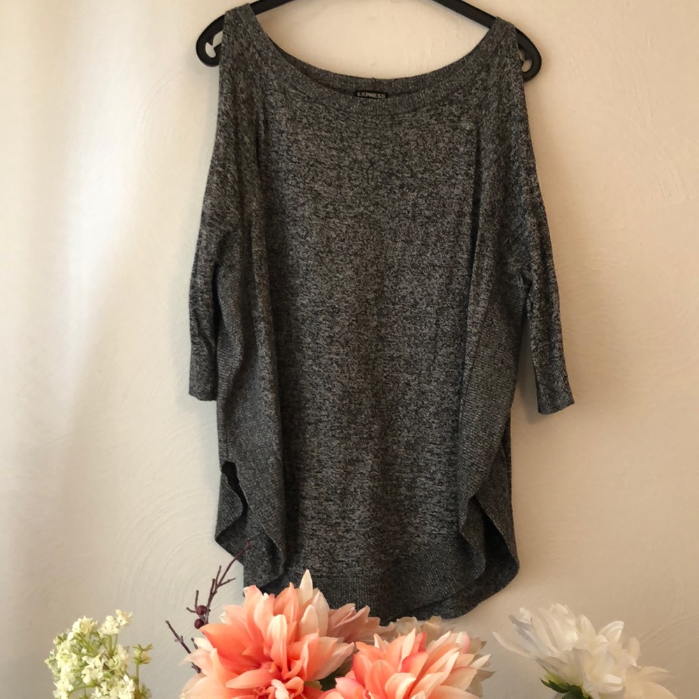 Express Cold Shoulder Sweater
